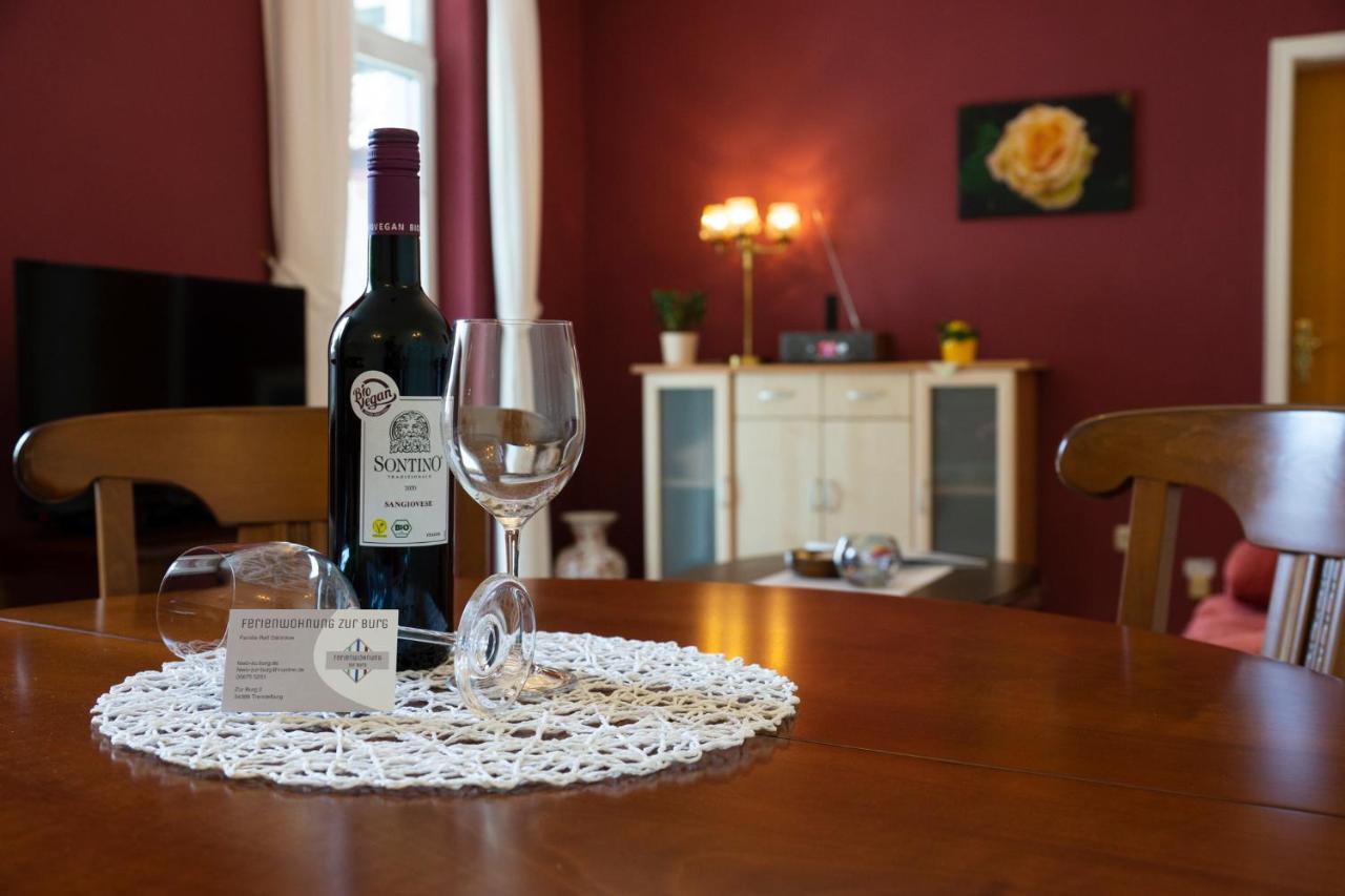 Ferienwohnung Zur Burg Trendelburg ภายนอก รูปภาพ