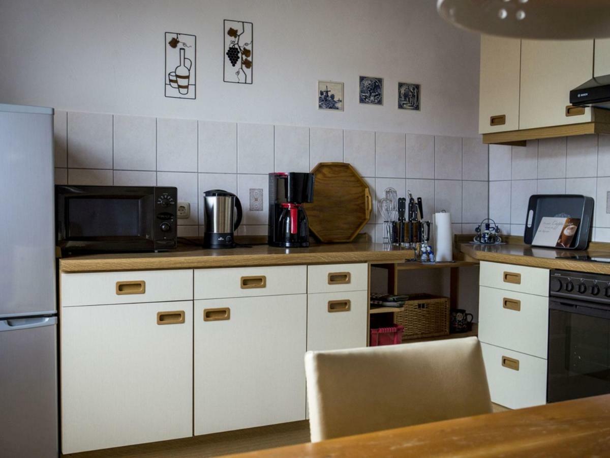 Ferienwohnung Zur Burg Trendelburg ภายนอก รูปภาพ