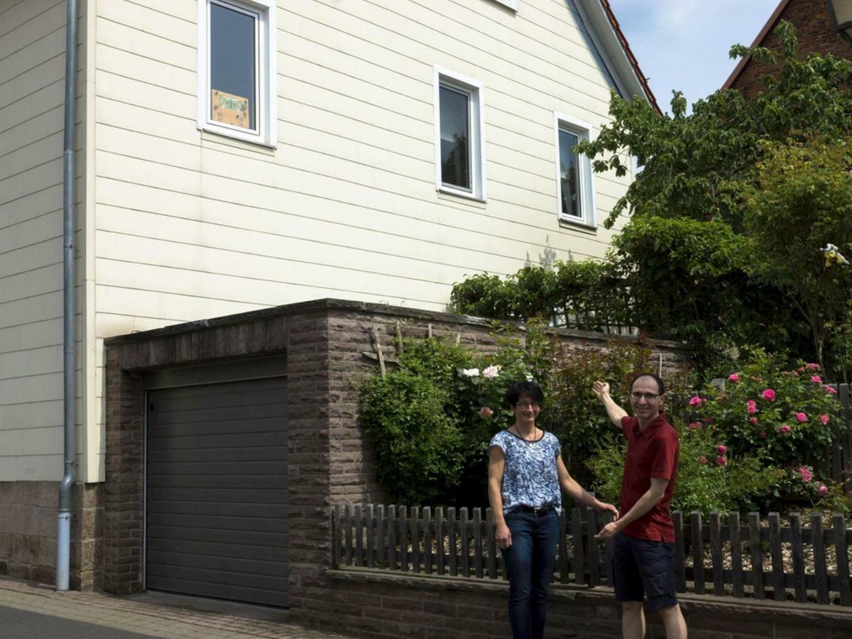 Ferienwohnung Zur Burg Trendelburg ภายนอก รูปภาพ