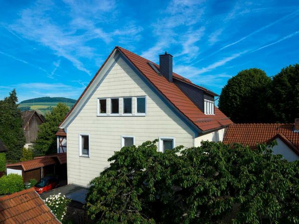Ferienwohnung Zur Burg Trendelburg ภายนอก รูปภาพ