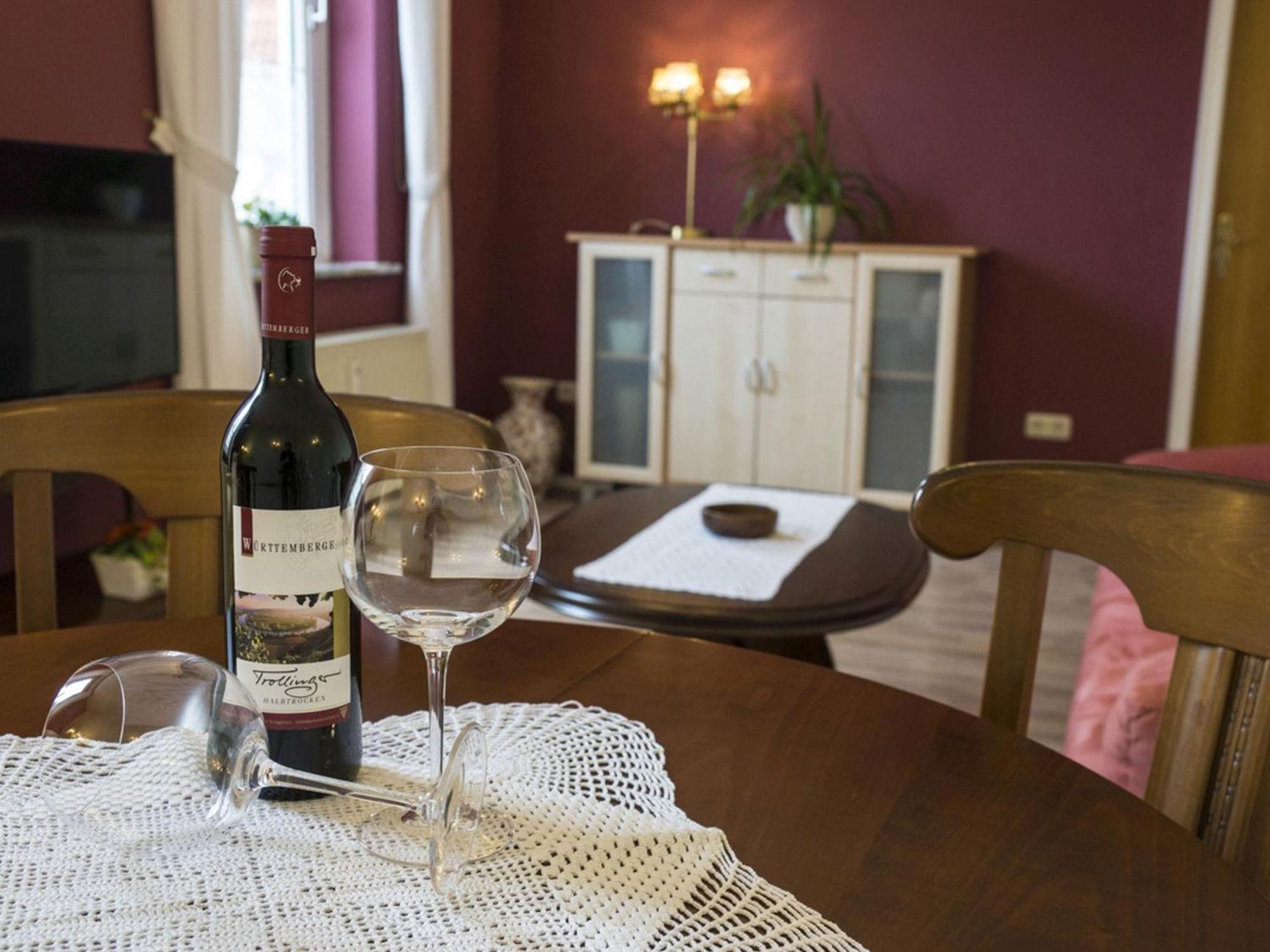 Ferienwohnung Zur Burg Trendelburg ภายนอก รูปภาพ
